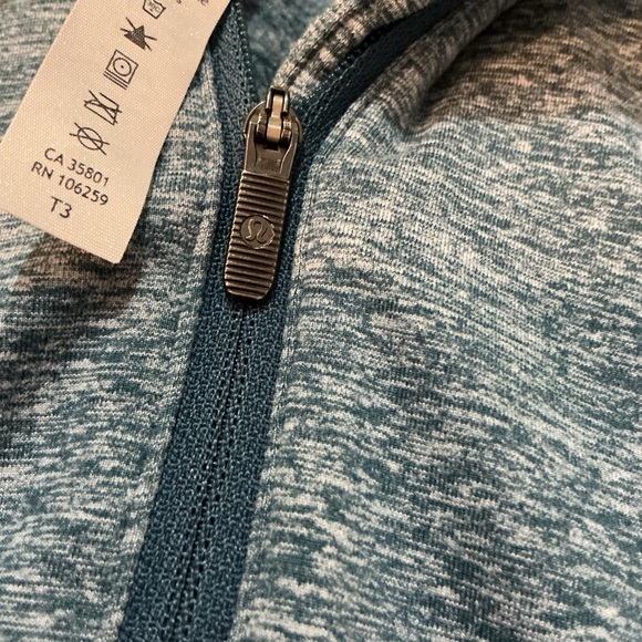Lululemon Always Alert 1/2 Zip heathered petrol blue - Picture 4 of 8